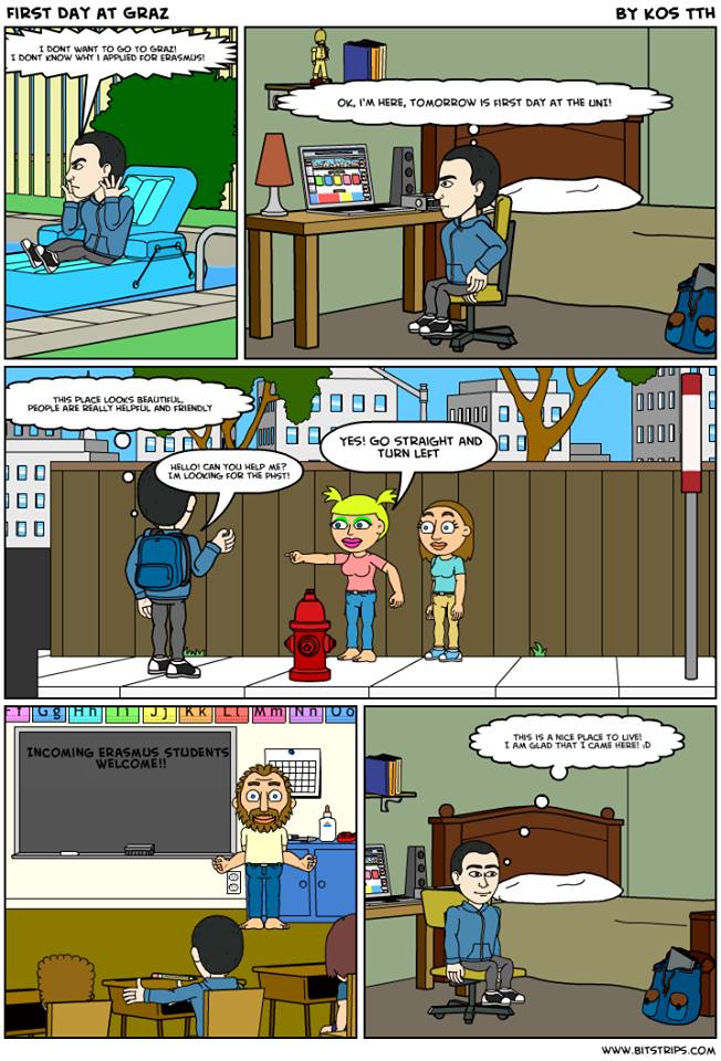 Erasmus-comic