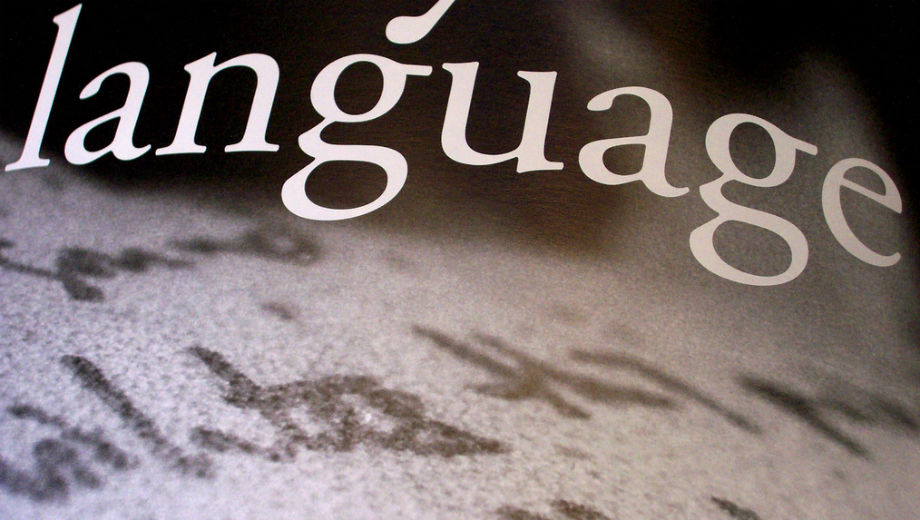 Language (Image CC 2.0 by Shawn Econo /https://www.flickr.com/photos/shawnecono/149172094)
