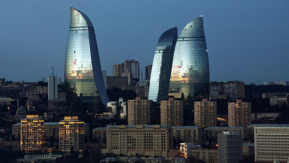 Flame Towers of Baku (Image CC by wilth, https://www.flickr.com/photos/wilthnet/